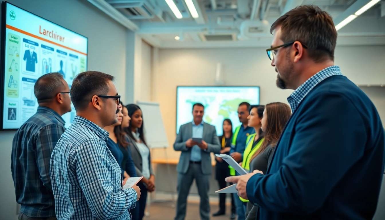 Engaging participants in Safety Training Programs for improved workplace safety practices.