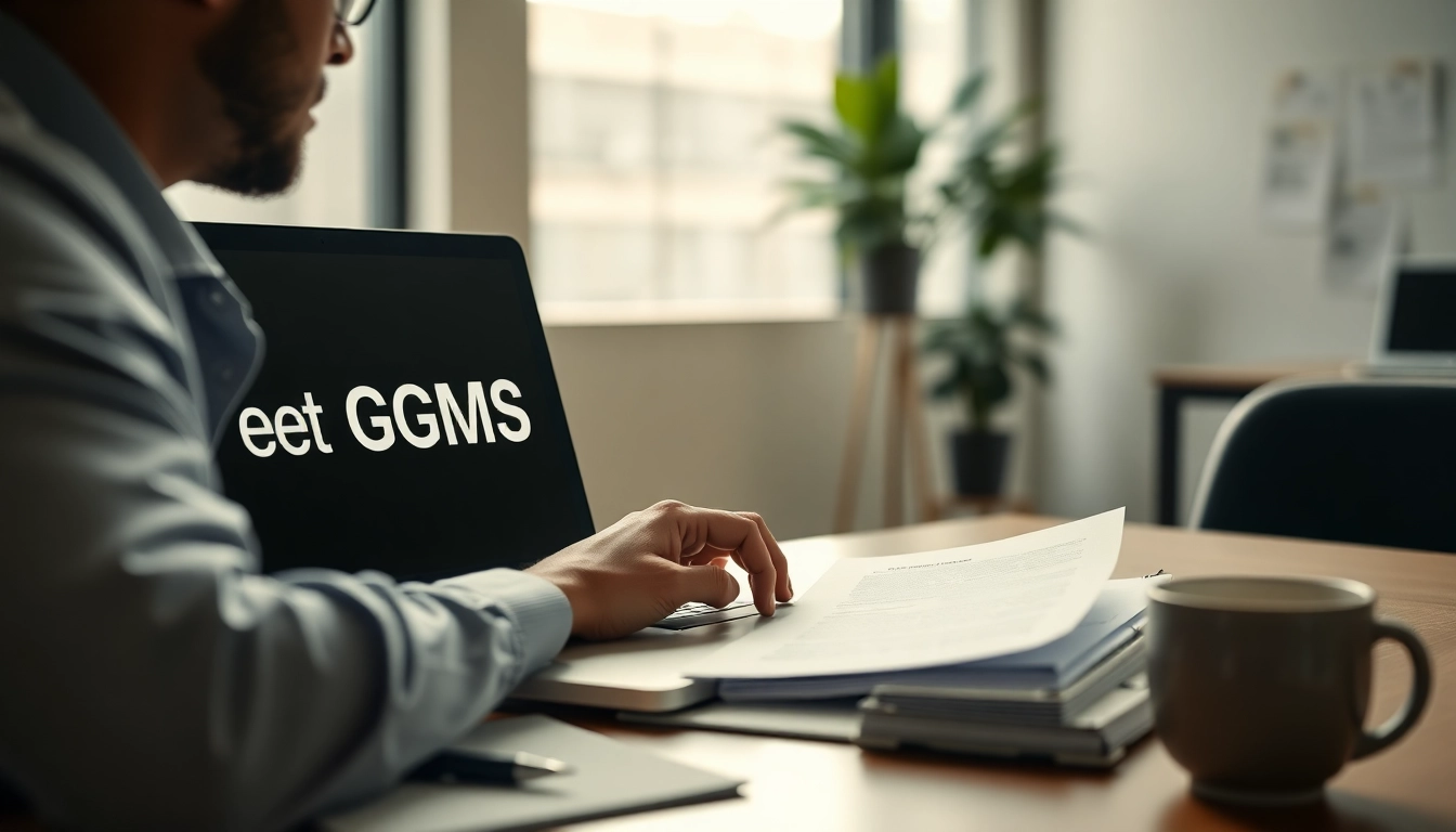 Get GCMS insights on immigration processes with a professional reviewing documents.