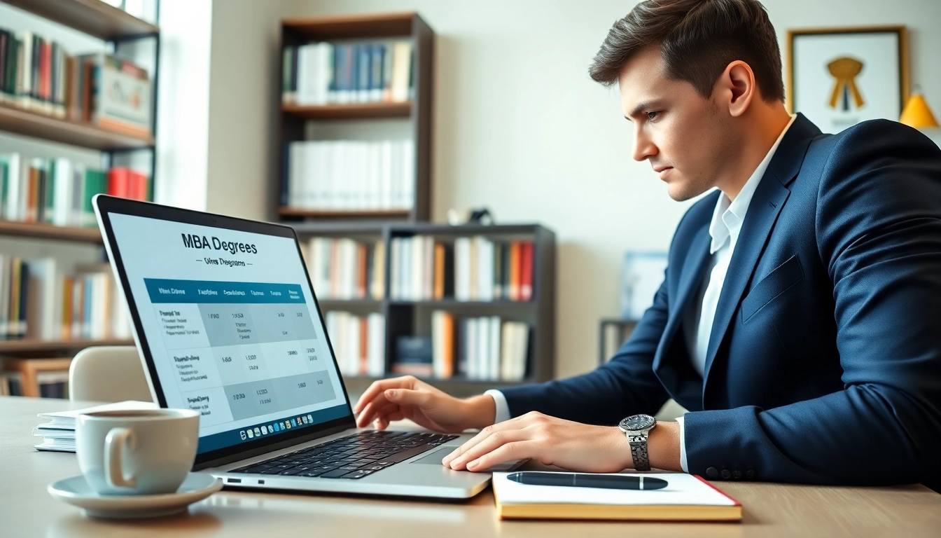 Learn how to buy MBA degree options through a professional setting with helpful resources.