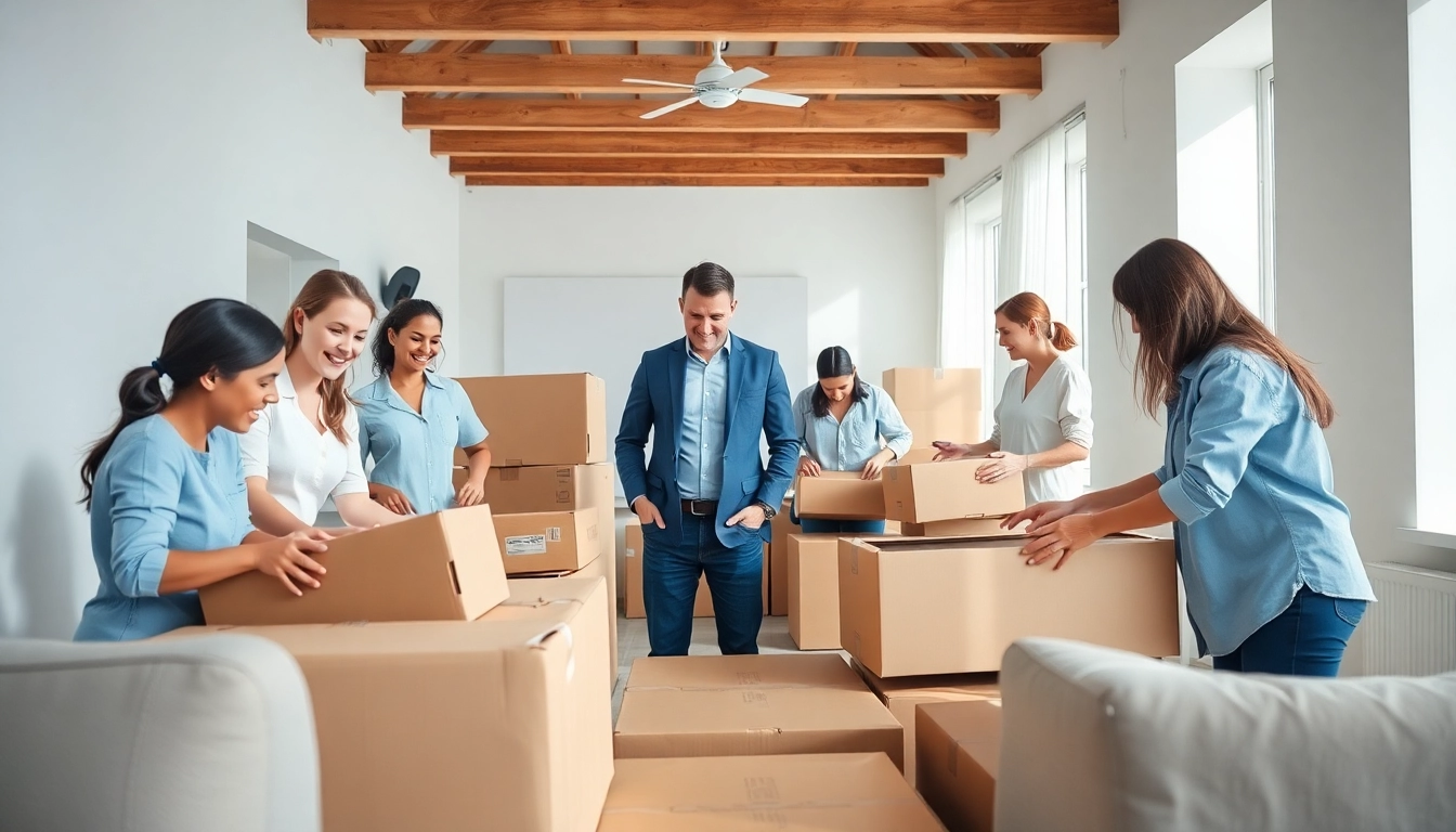 Umzugsfirma Erlangen ensures safe packing of household items by skilled movers.
