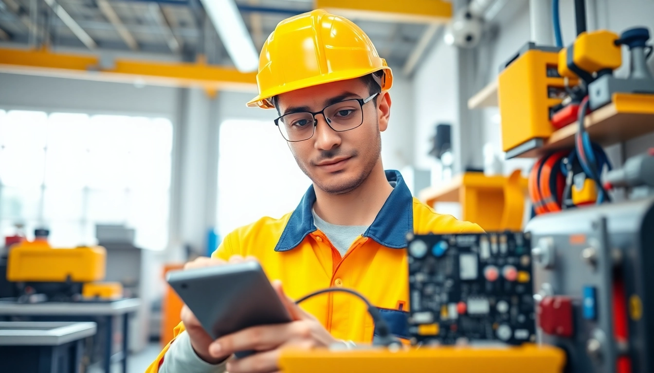 Skilled electrician apprentice in Hawaii examining circuit boards for electrician apprenticeship hawaii.