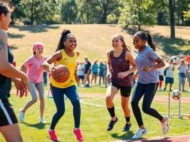 Empowerment Through Play: Multi Sports Camps for Girls