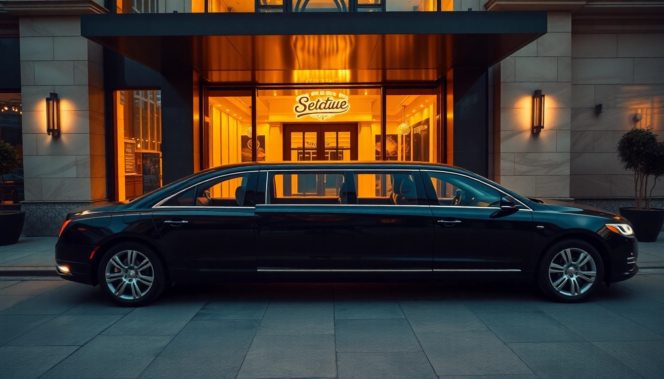 Experience premium car service atlanta with our luxurious limousines featuring elegant interiors.