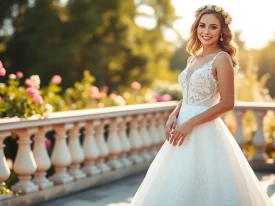 Elegance Redefined: The Allure of Fit and Flare Wedding Dresses