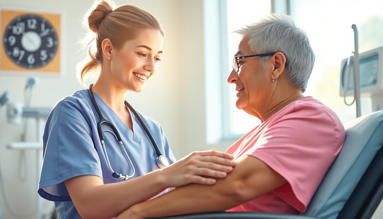 VDAP program empowering a nurse and patient during rehabilitation sessions.