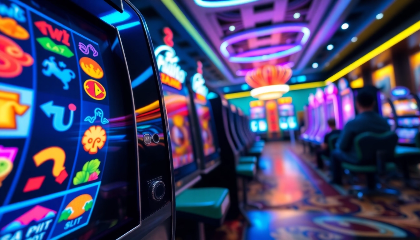 Main features of rupiah126 slot displayed with vibrant visuals in an online gaming setting.