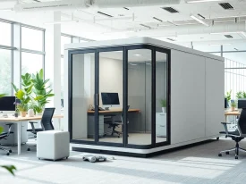 Enhancing Workplace Efficiency with a Modular Office Pod