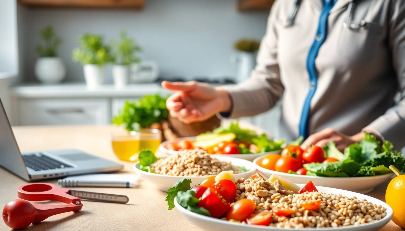 Best diet losing weight displayed through an array of vibrant, healthy meals on a kitchen table.