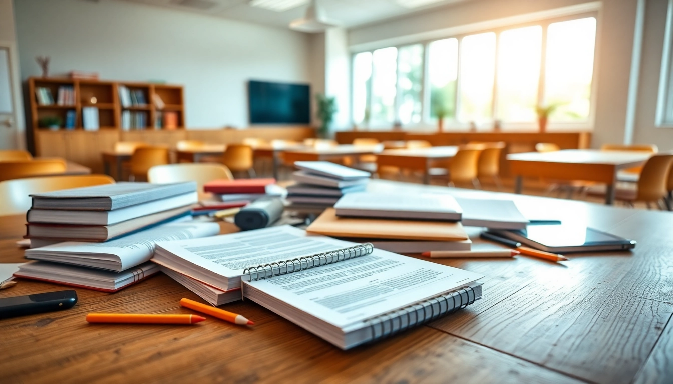 Engaging educational resources on a study table, illustrating diverse learning tools.