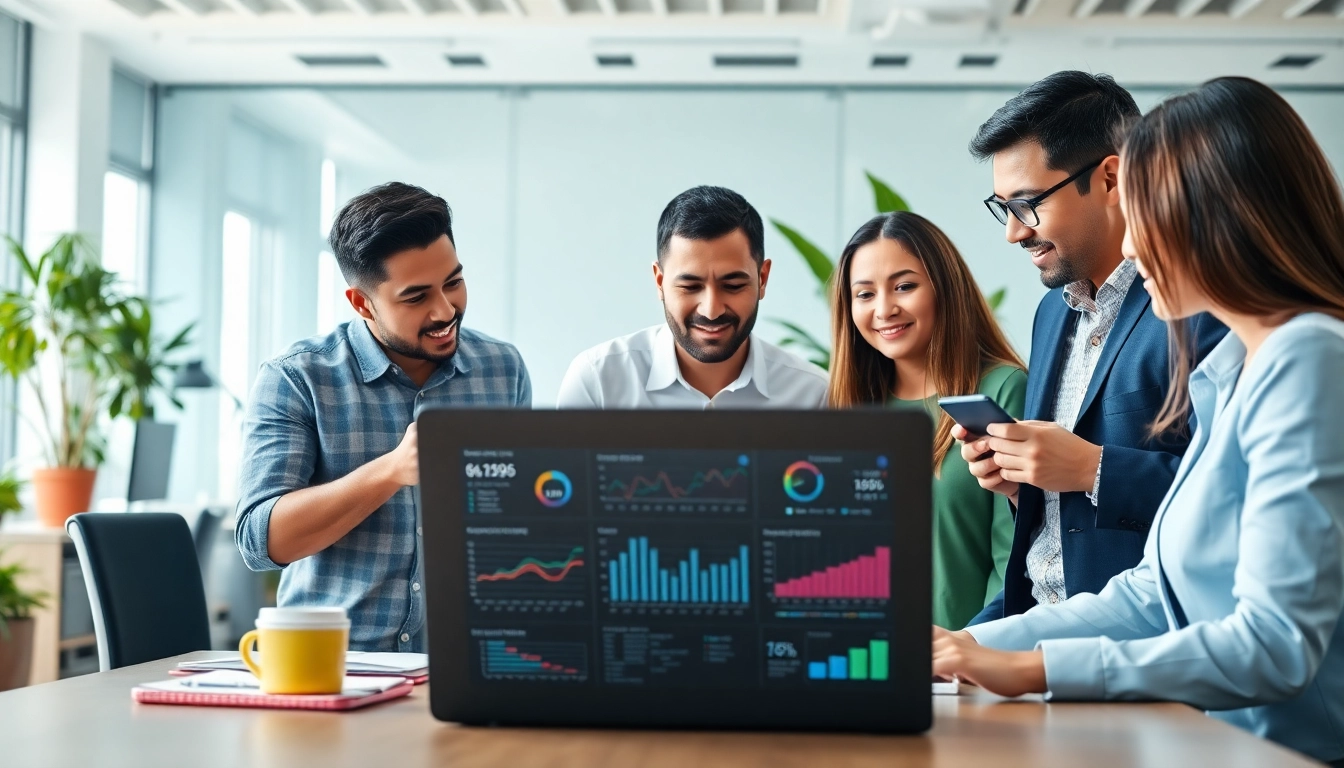 Engaged team provides IT Services Markham in a modern office environment.