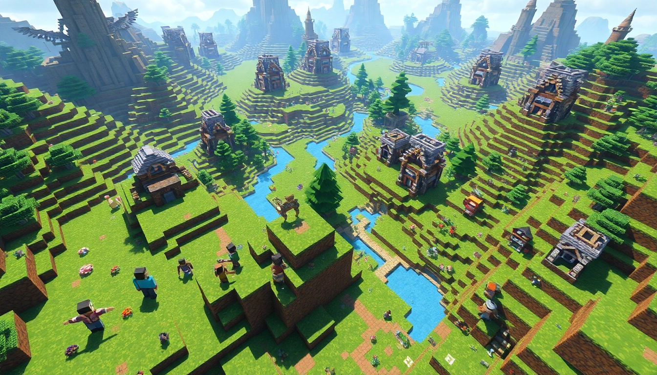 Join the best Eaglercraft server list for exciting gameplay scenarios with vibrant community interactions.
