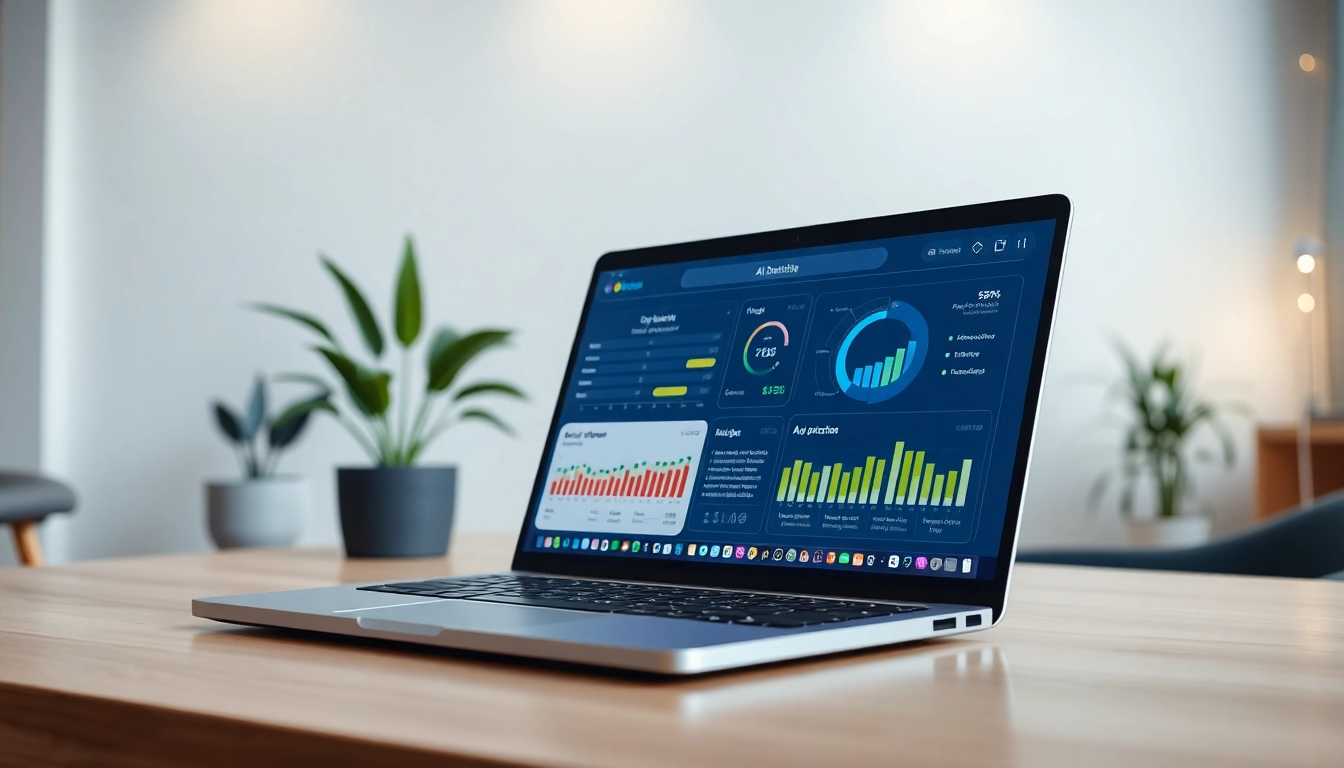 Analyze content with the AI checker tool in a modern workspace.