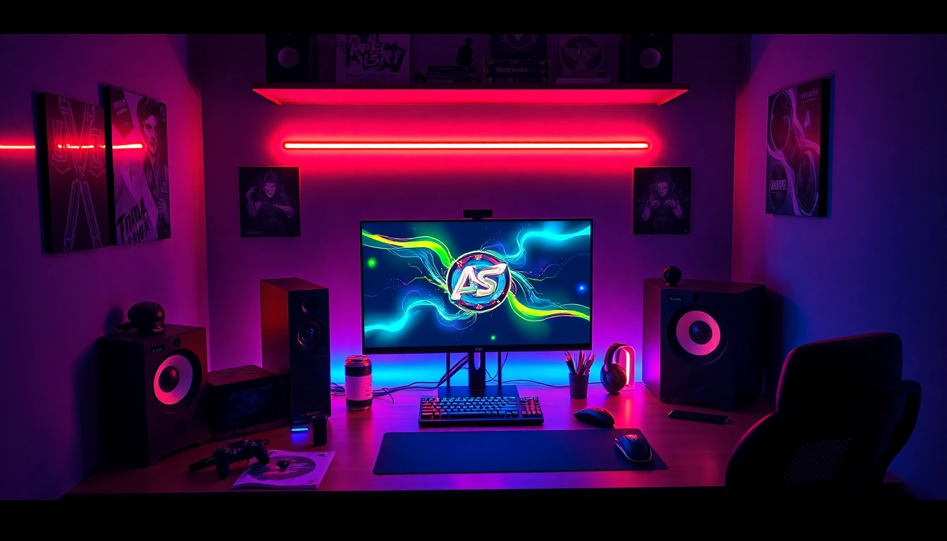 Klik di sini untuk melihat setup gaming digital yang profesional dan menarik.