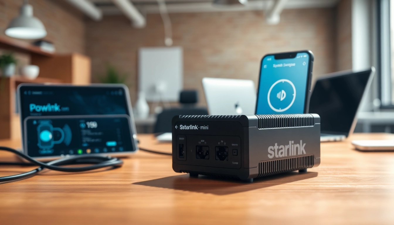 Enhance your setup with the efficient starlink mini 12v power supply, showcasing sleek design and connectivity features.