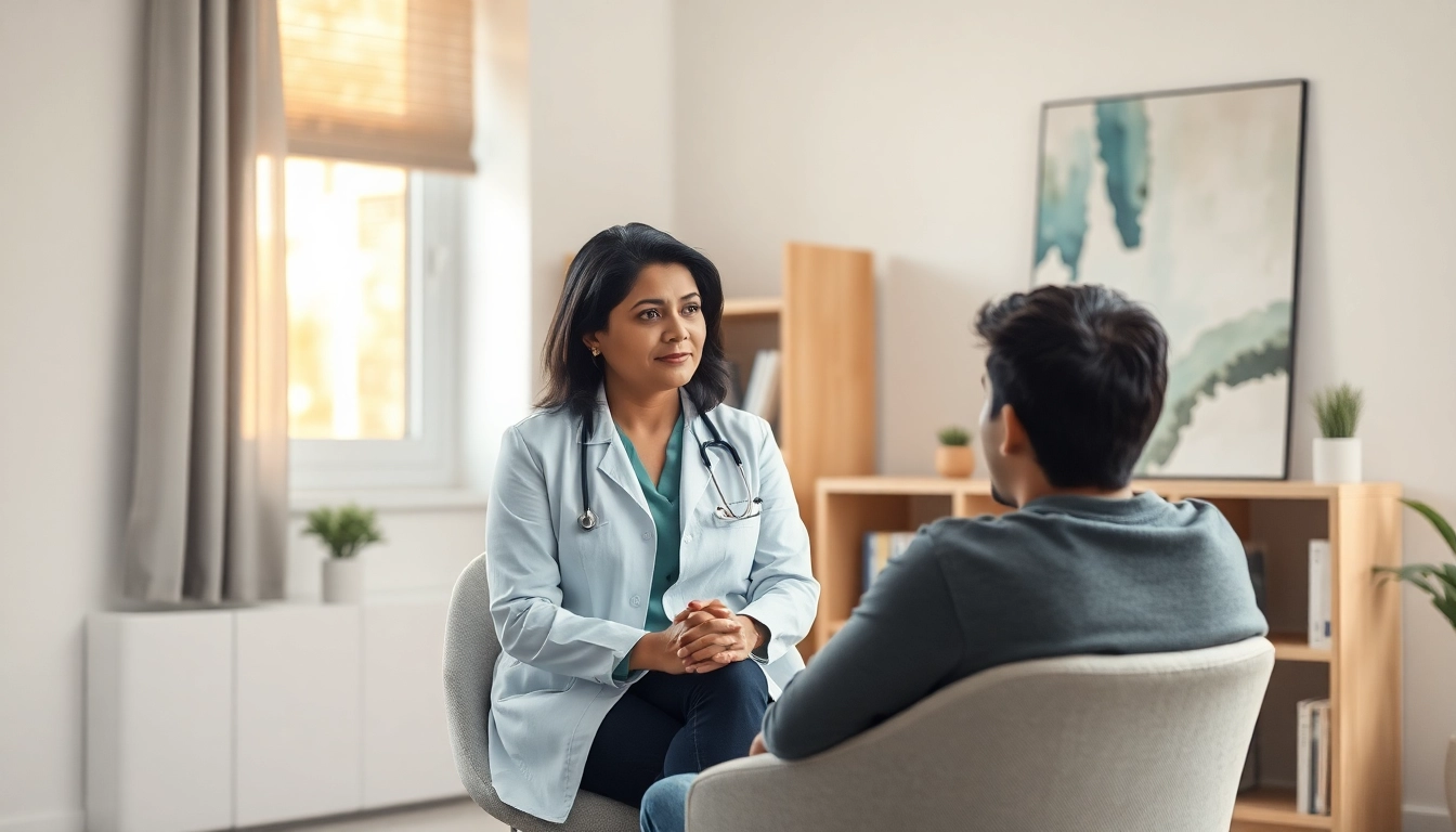 Consultation with the best psychiatrist in dubai showcasing a welcoming environment with a focus on mental health.