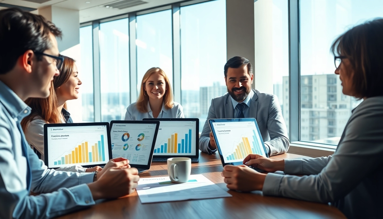 Engaging discussion on Franchise Opportunities in a professional office setting.