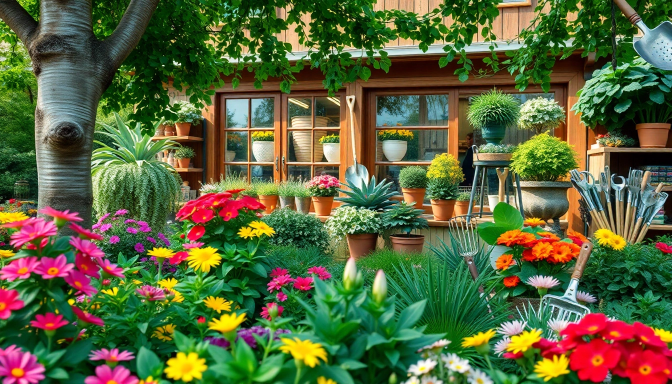 Shop displays colorful items in a Grow A Garden Shop, inviting users to engage with gardening.