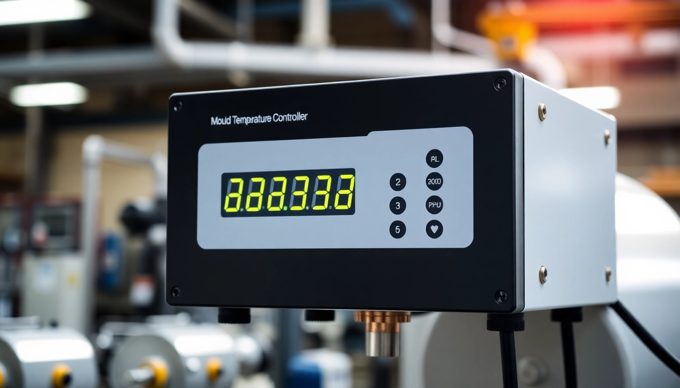 Mould Temperature Controller showcasing precision heating technology and digital display for efficient temperature management.