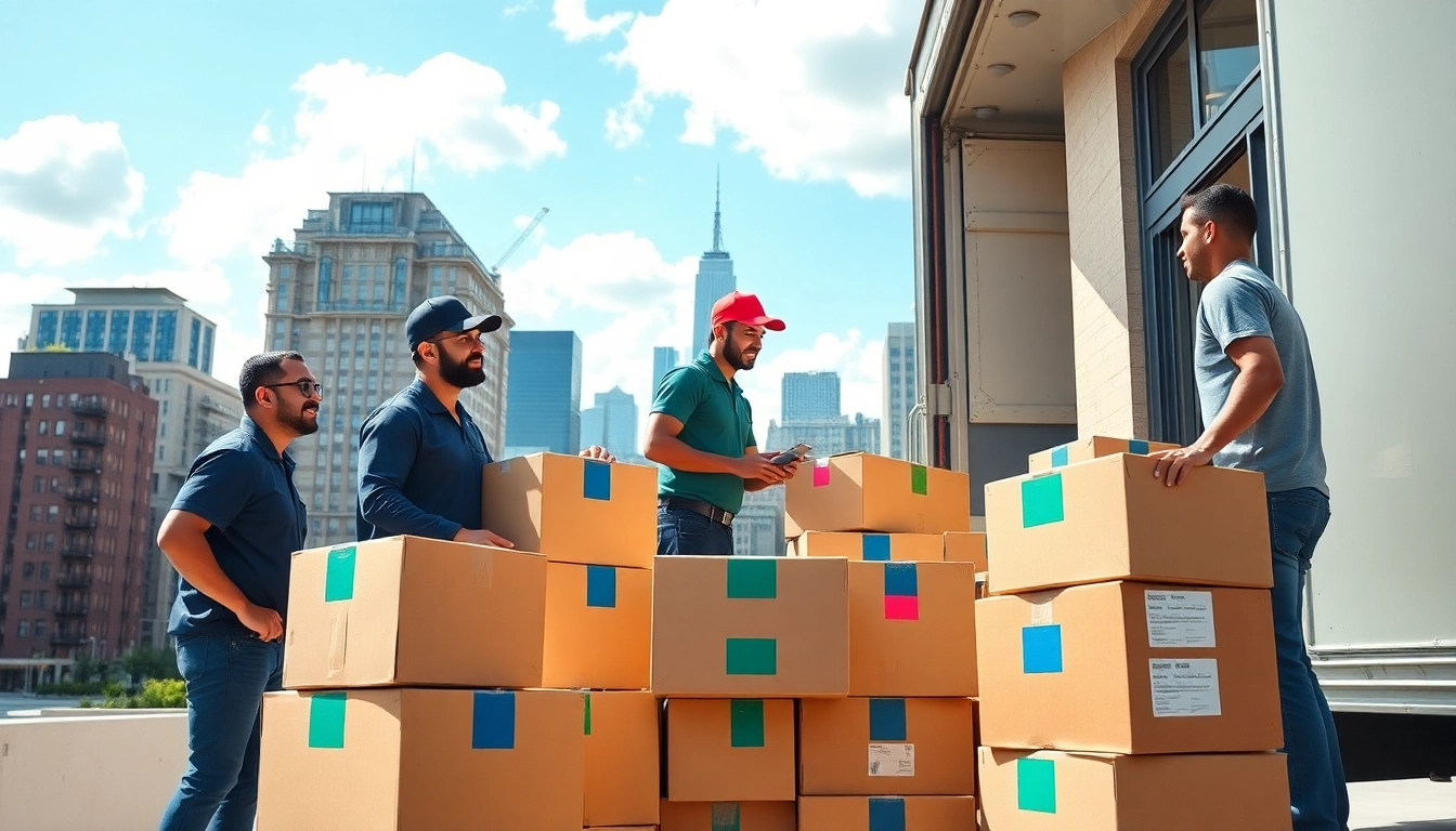 Best movers nyc team efficiently handling a residential move in New York City.