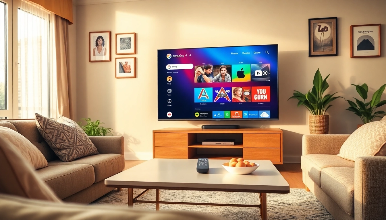 Servir les clients avec le meilleur service IPTV en écran large de télévision.