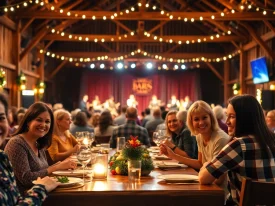 Lively Firelight Barn Photos: Capturing Unforgettable Moments at the Dinner Theater