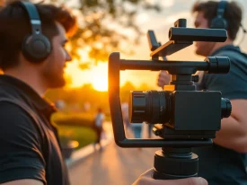 Mastering the Art of Smooth Video with a Handheld Gimbal​