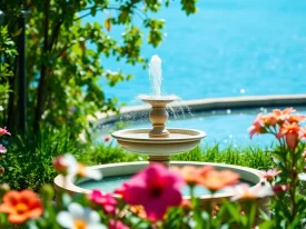 Idées créatives pour embellir votre espace avec une décoration de fontaine